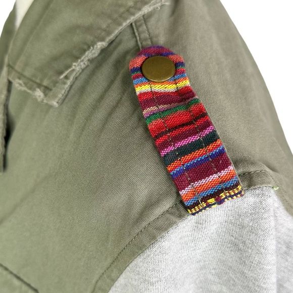 Billabong Designer’s Closet Fall Dayz Military Jacket - Size Large - Picture 4 of 7